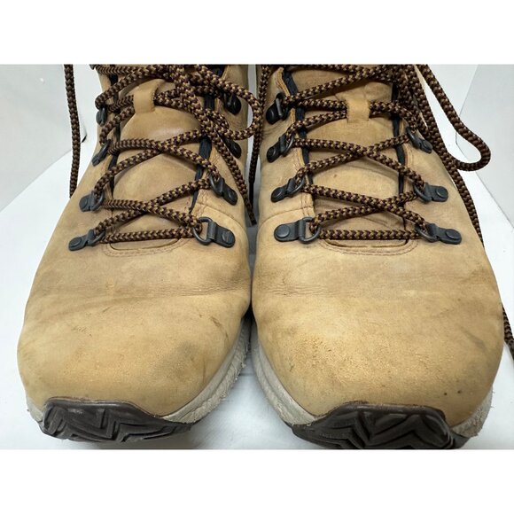 Merrell Ontario Mens 14 Vibram Mid Hiking Boots  Brown Tan Hiking Work Shoe main image 5